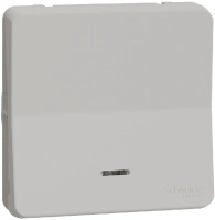 Механизм кнопочного выключателя с подсветкой, IP55 Mureva Styl Schneider Electric MUR39127, белый