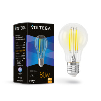 Светодиодная лампа 8W 3000K E27 DIM Voltega Crystal A60 7229