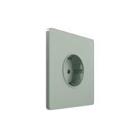 Розетка С/У с ЗК (250В, 16А, защит.шторки), Таежное утро Systeme Electric Infinity (FSE000845)