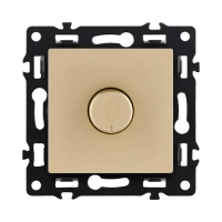 Светорегулятор для светодиодных ламп 200W, золотой бархат Brionilux серия G (GP023GD)