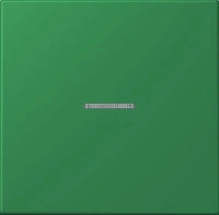 Выключатель одноклавишный с подсветкой Jung vert foncé 501U+90+LC990KO532050
