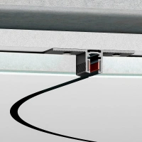 Mini Magnetic Шинопровод под ГКЛ 12,5мм черный Ø900 Elektrostandard 85220/00