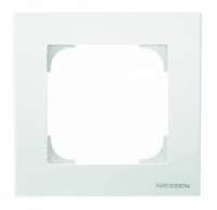 1 постовая рамка белая ABB Sky Niessen 2CLA857100A1101