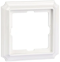 Рамка 1-постовая Merten Antique Schneider Electric MTN483119, полярно-белый