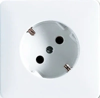 Розетка 45° Jung CD500 CD520-45WW