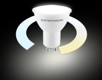 Умная лампа GU10 LED 7W 3300К-6500К CCT+DIM (BLGU1018) Elektrostandard BLGU1018
