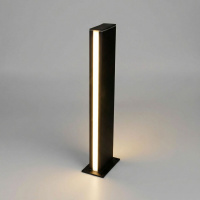 Ландшафтный светильник уличный Flat 3000K чёрный Elektrostandard 1538 TECHNO LED черный