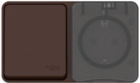 Блок розетки с выключателем Systeme Electric AtlasDesign PROFI IP54 О/У с заземл. со шт., 16А, 1-клав., 10АХ, КОРИЧНЕВЫЙ ATN546070
