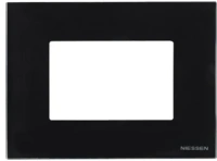 4 модульная рамка черное стекло ABB Zenit 2CLA247400N3101