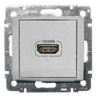 Розетка HDMI 770285 Legrand Valena цвет алюминий