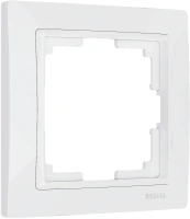 Рамка из пластика на 1 пост Snabb Basic белый Werkel Snabb basic белый W0012001