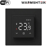 Терморегулятор Warmshtein FIT Wi-Fi черный (CN2765)
