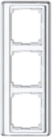 Рамка 3-пост вертикал. белый Jung SL500 SL583WW