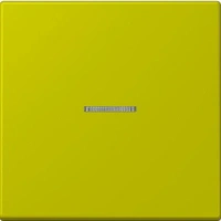 Выключатель одноклавишный с подсветкой Jung vert olive vif 501U+90+LC990KO54320F