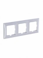 3 постовая рамка белая ABB Basic 55 2CKA001725A1481