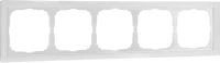 Рамка 5-пост Systeme Electric ArtGallery Pure матовое органическое стекло БЕЛЫЙ GAL330105