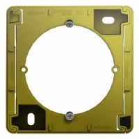 Коробка для наружного монтажа Systeme Electric (Schneider Electric) Glossa, фисташковый GSL001000