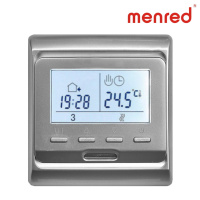 Терморегулятор Menred RTC Е51 серебро (CN1511)