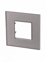 1 постовая рамка брызги шампанского стекло ABB Zenit 2CLA227100N3901