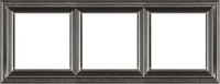 Рамка 3-пост цт. антрацит Jung Eco Profi Deco EPD483AN