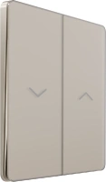 Выключатель д/ЖАЛЮЗИ С/У (250В, 10А), Песчаный берег Systeme Electric Infinity (FSE000519)
