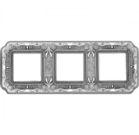 Рамка 3-пост Хром светлый Fede Firenze FD01363CB