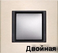 Рамка 2-пост Лунный Алюминий Schneider Unica MGU68.004.7A2