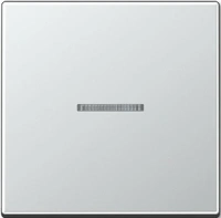 Выключатель одноклавишный с подсветкой Jung 501U+90+A590KO5AL