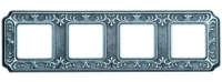 Рамка 4-пост Хром светлый Fede Siena FD01354CB