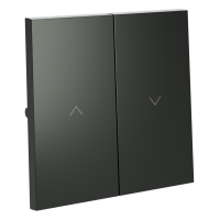 Клавиша для выключателя жалюзи Voltum S70 пластик титан Soft touch (VLS002506)