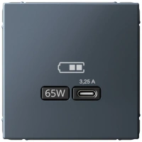 Высокоскоростная розетка USB тип-С Systeme Electric ArtGallery грифель GAL000727