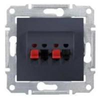 Розетка аудио двойная Schneider Sedna SDN5400170