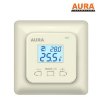 Терморегулятор AURA LTC 440 кремовый (двухзонный) (CN747)