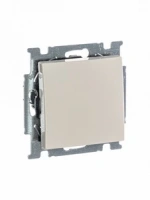 Проходной 1-клав. бежевый ABB Basic 55 2CKA001012A2149