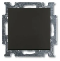 Проходной 1-клав. chateau черный ABB Basic 55 2CKA001012A2179