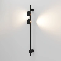 Cветильник настенный светодиодный Illume черный 3000K Elektrostandard 40154/LED