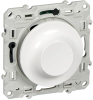 Светорегулятор поворотный универсальный Odace Schneider Electric белый S52R515