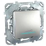 Диммер нажимной универсальный 20-350Вт 230V кроме люмин.ламп Schneider Unica MGU5.515.30ZD