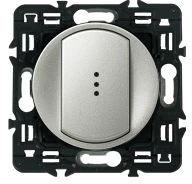 Выключатель 1 клавишный с подсв. 10АХ Legrand Celiane 67002 | 67684 | 68303 | 80251