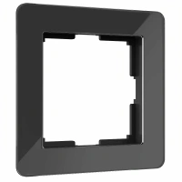 Рамка из акрила на 1 пост Acrylic черный Werkel Acrylic черный W0012708