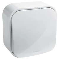 Выключатель 1 клавишный цвет слоновая кость 782200 Legrand Quteo