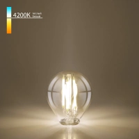 Филаментная светодиодная лампа G45 8 Вт 4200K E14 прозрачная Elektrostandard BLE1446