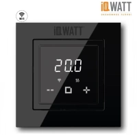 Терморегулятор IQ THERMOSTAT D black WI-FI (CN1972)