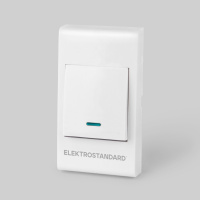 Кнопка для проводного звонка Elektrostandard 26021/00 белый