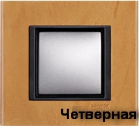 Рамка 4-пост Кожа Анатолийский Пергамент Schneider Unica MGU68.008.7P1