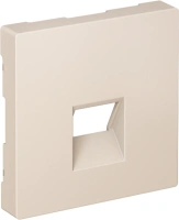 Накладка Systeme Electric AtlasDesign для информационных функций типа Keystone, БЕЖЕВЫЙ ATN000284