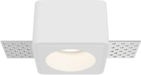 Встраиваемый светильник Maytoni Gyps Modern DL123-GU10-01-W
