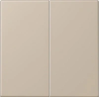 Выключатель двухклавишный Jung ombre naturelle claire 505U+LC99532142