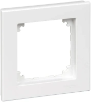Рамка 1-постовая Schneider Electric M-Plan Merten Systeme M, активный белый MTN515125