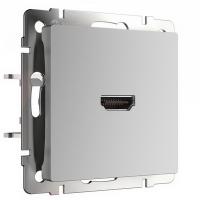 Розетка HDMI серебряная Werkel W1186006